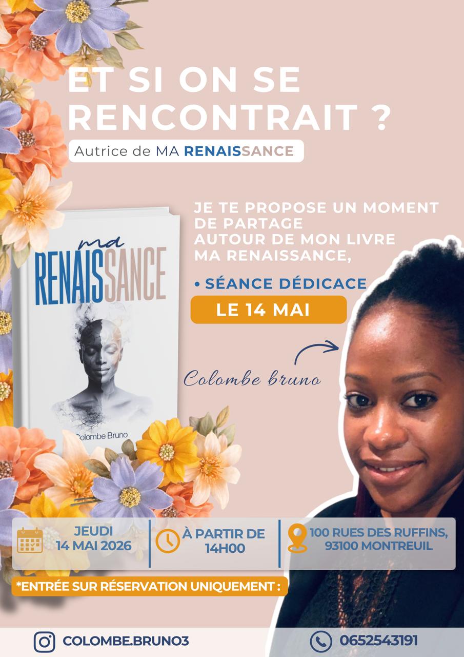 Affiche Vernissage Ma Renaissance — 14 Mai 2026